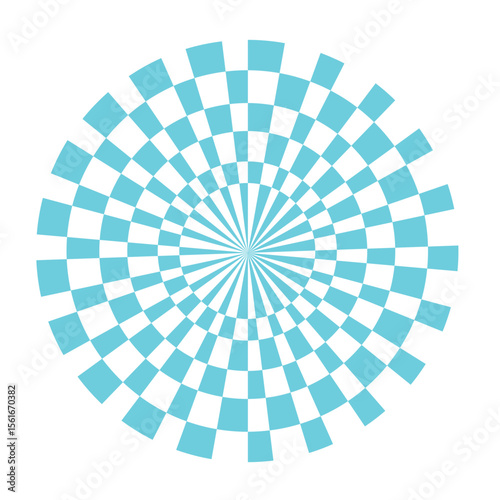 Geometric shape line art with retro risoghaph concept. Minimalist creative design for book cover,