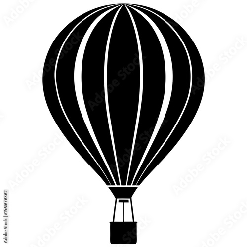 Hot Air Balloon Silhouette