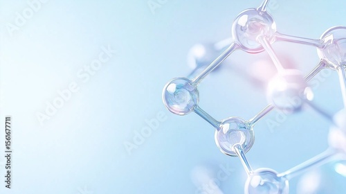 Wallpaper Mural DNA structure, abstract medical and health care background on hi tech blue background Torontodigital.ca