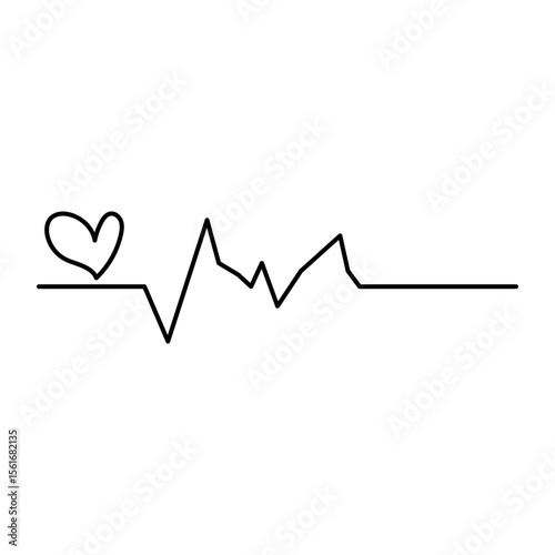 Simple doodles line style elements. Black stroke on white background.