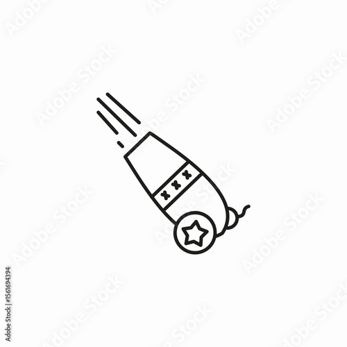 firing cannon  icon sign vector