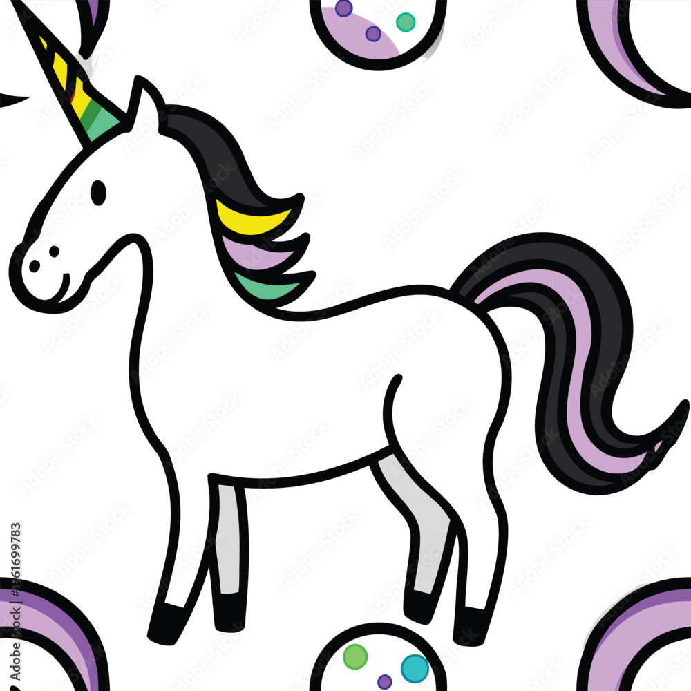 Fototapeta premium Abstract geometric pattern with vibrant color accents and text elements