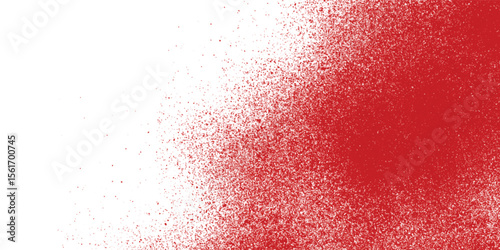 Red and white smoky particle background with grunge design

