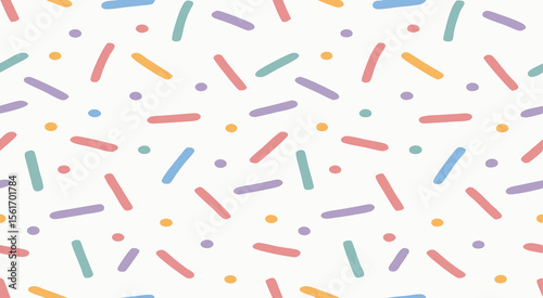 Cute adorable coloured seamless pattern background vector design