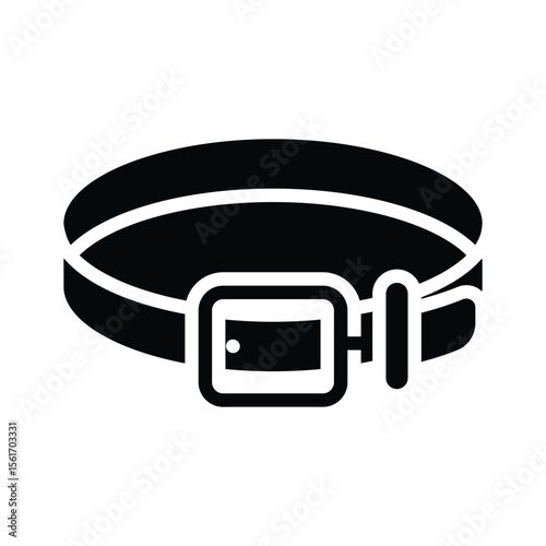 Get your hands on this latest glyph icon of belt