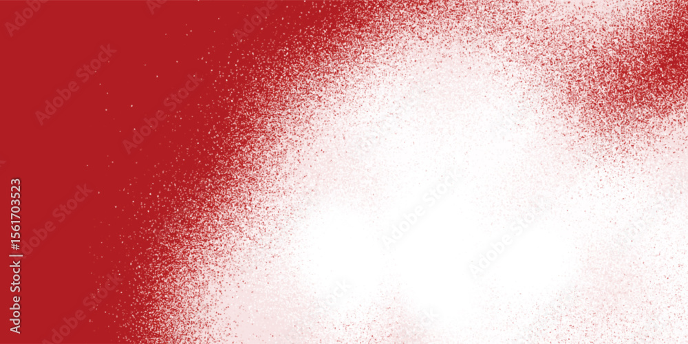 Fototapeta premium Digital grunge texture featuring white cloud on red background