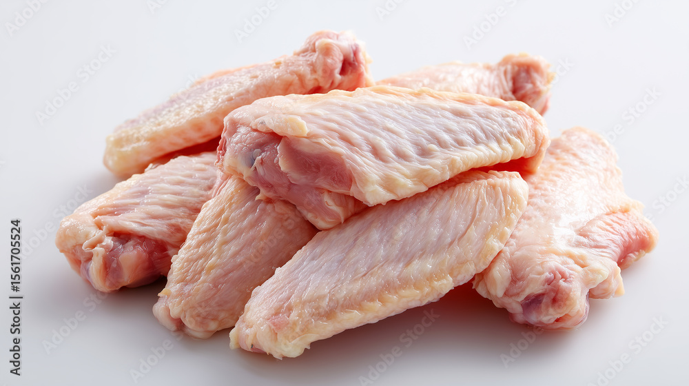 Raw Chicken Wings Ready for Cooking Preparation Raw Chicken Wings Ready for Cooking Preparation