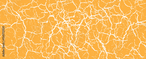 orange white grunge. Distress overlay texture. Abstract surface dust and rough dirty wall background concept. Worn, torn, weathered effect. Vectors