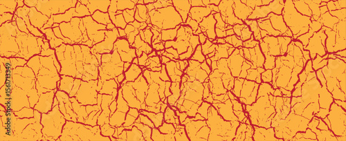 orange red grunge. Distress overlay texture. Abstract surface dust and rough dirty wall background concept. Worn, torn, weathered effect. Vectors