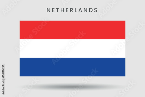The Flag of the Netherlands