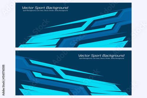 Modern racing car wrap. livery design with elegant racing line theme with orange color combination EPS 10