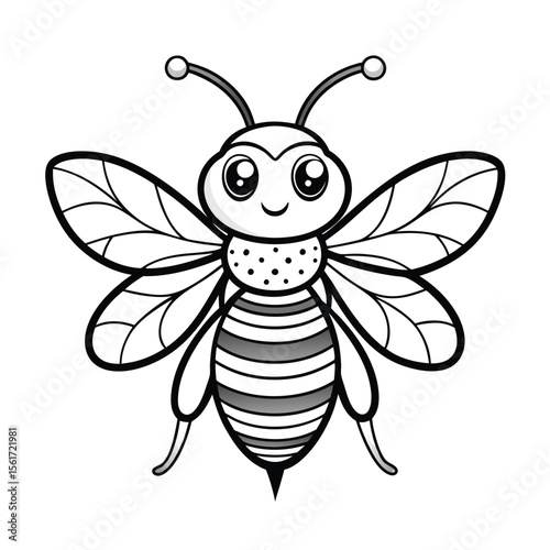 Fun and Creative Bee Coloring Pages for Kids – Perfect for Learning and Enjoying Nature's Buzz