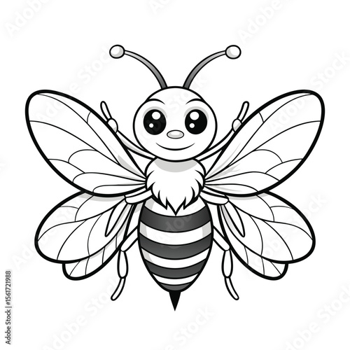Fun and Creative Bee Coloring Pages for Kids – Perfect for Learning and Enjoying Nature's Buzz