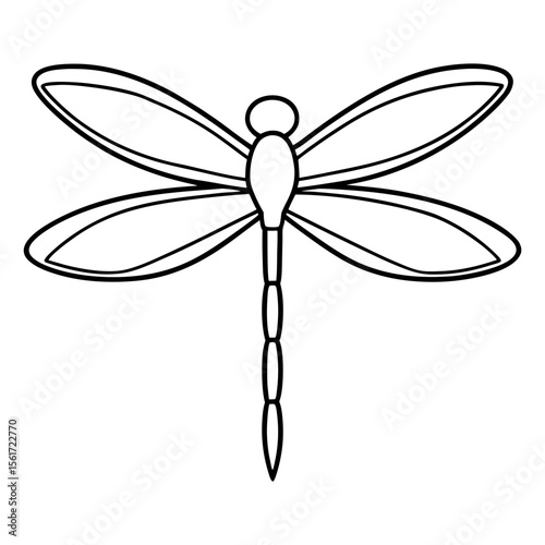 Dragonfly silhouette vector, a black dragonfly vector art design, and a silhouette of an animal isolated on a white background