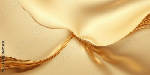 Wallpaper Mural Minimalist Champagne Gold Foil Texture with Soft Glow A luxurious and elegant metallic background featuring smooth champagne gold foil with Torontodigital.ca