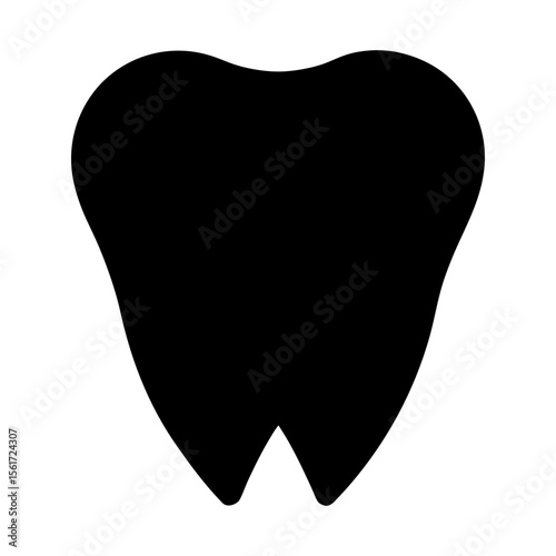 Teeth vector art, a fresh teeth silhouette, a black teeth icon silhouette, isolated