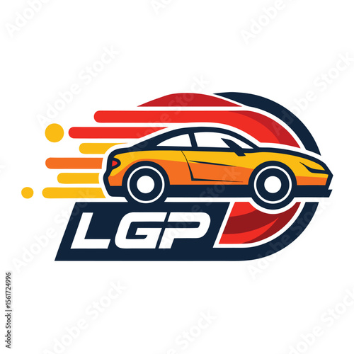 Sport Car Logo. Automotive, Car Showroom, Car Dealer Logo Design Vector