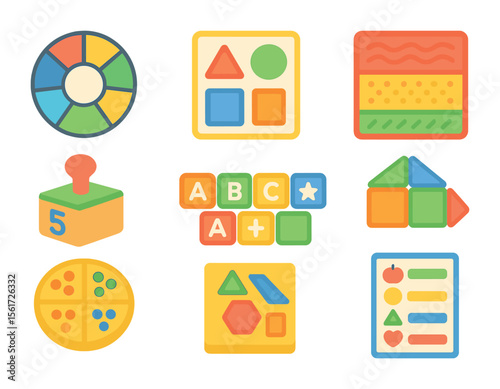 Misinformation Awareness Icons. Solid, filled icons set of misinformation awareness campaigns: megaphone,