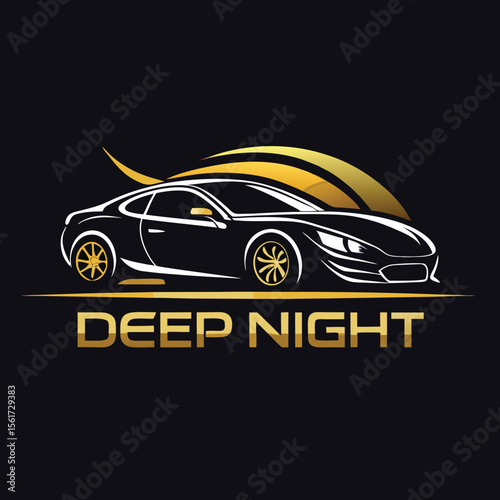 Sport Car Logo. Automotive, Car Showroom, Car Dealer Logo Design Vector