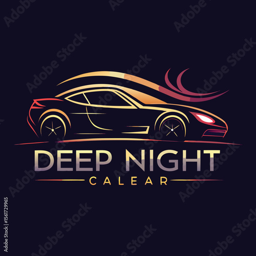Sport Car Logo. Automotive, Car Showroom, Car Dealer Logo Design Vector