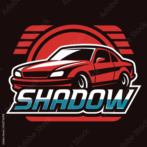 Sport Car Logo. Automotive, Car Showroom, Car Dealer Logo Design Vector