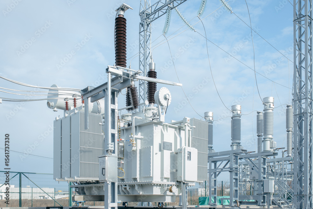 Fotografie Modern new power station