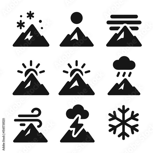 Weather Icons Grid