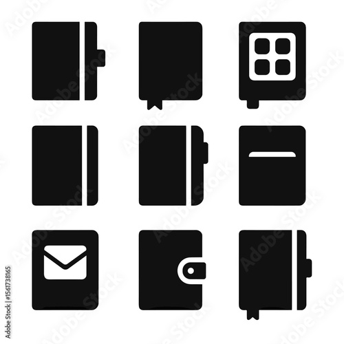 Notebook Icon Set