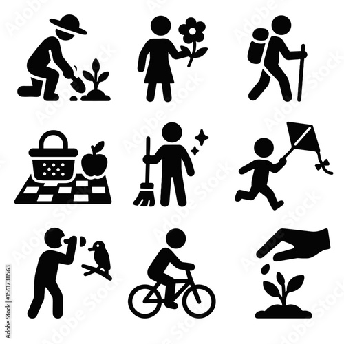 Spring Activity Icons