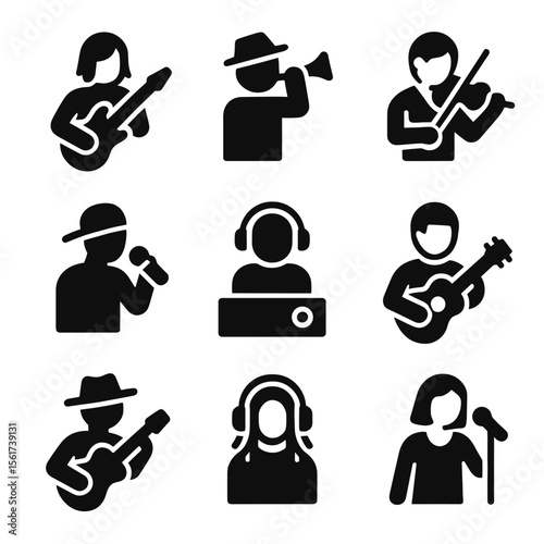 Musical Genre Icons