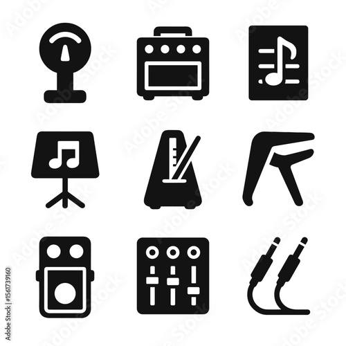 Musician Tools Icons