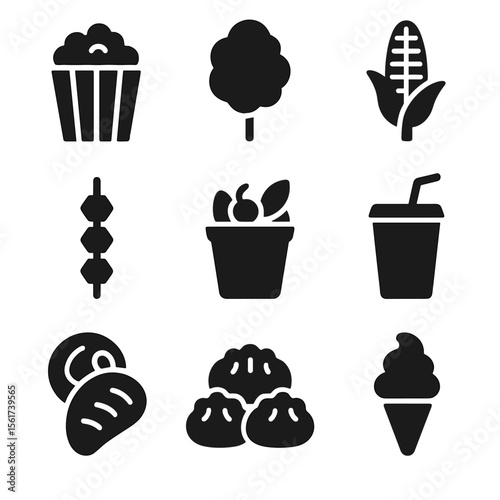 Festival Food Icons
