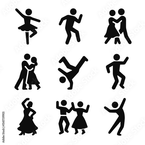 Dance Icon Set
