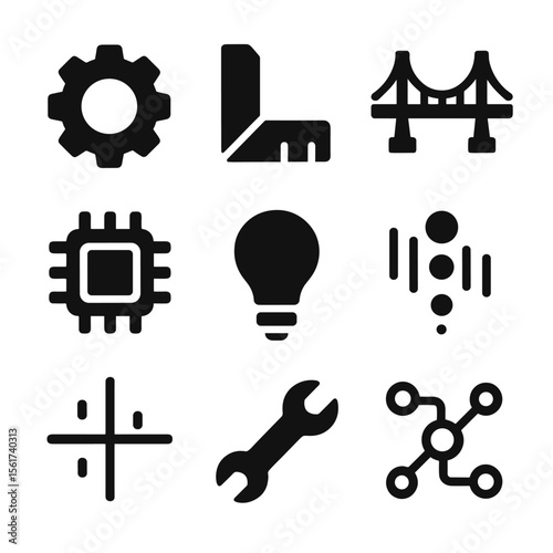 Vector Engineering Icons