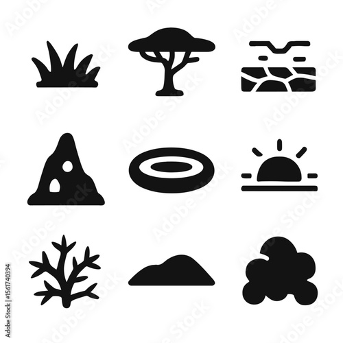 Savanna Icon Set