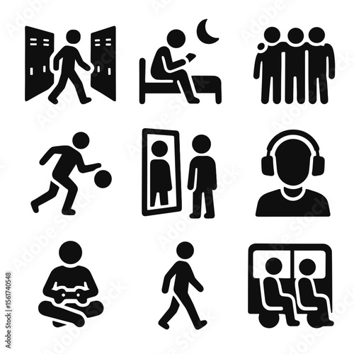Teenage Life Icons