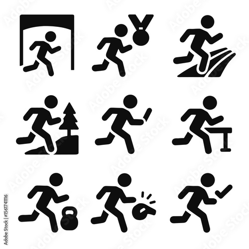 Running Event Icons