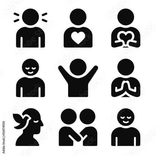 Gratitude Icons Grid
