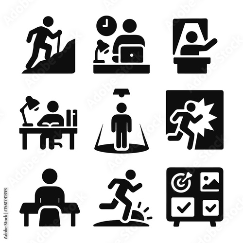 Ambition Icon Set