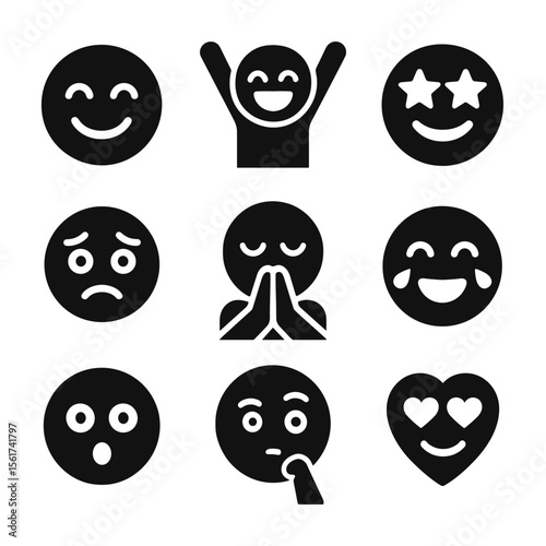 Emotion Icon Grid