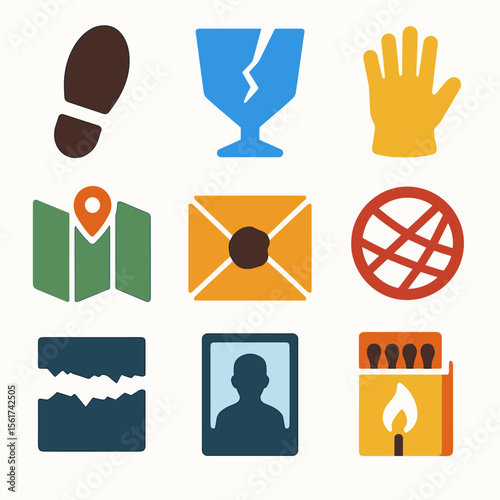 Detective Clue Icons