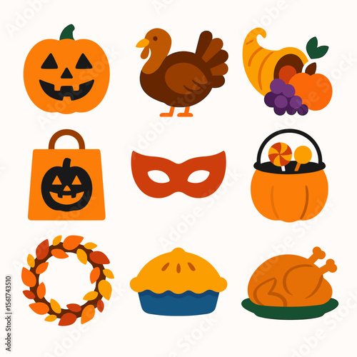 Autumn Icon Collection
