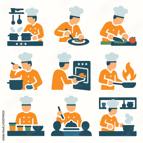 Chef Icon Set