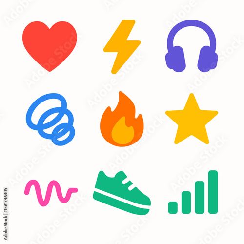 Teenage Icon Grid