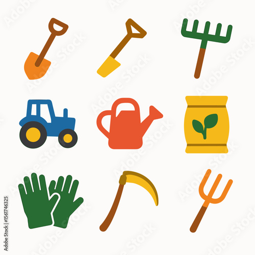 Farmer Tool Icons