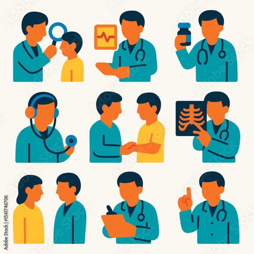 Physician Actions Icons