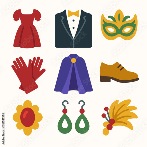 Masquerade Icon Collection