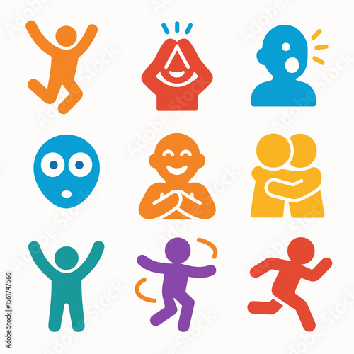 Excitement Icons Grid