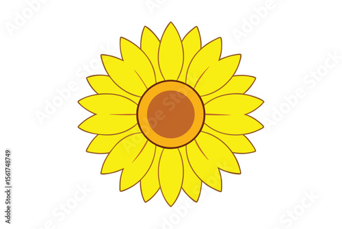Bright yellow sunflowers radiating energy on a vibrant background