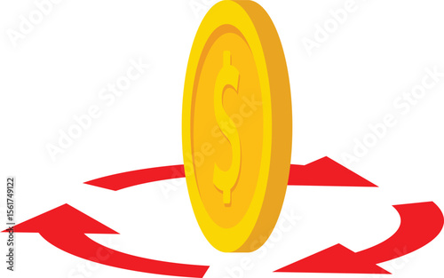  Cash back icon. Symbol is return of Money. Sign of a refund of dollars. Business vector illustration

